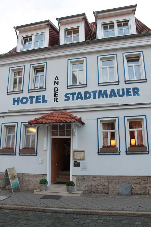 Hotel An Der Stadtmauer Mühlhausen Exteriér fotografie