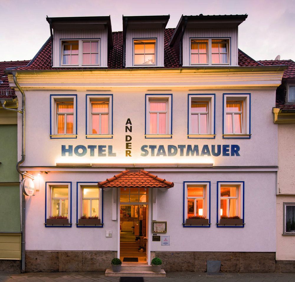 Hotel An Der Stadtmauer Mühlhausen Exteriér fotografie