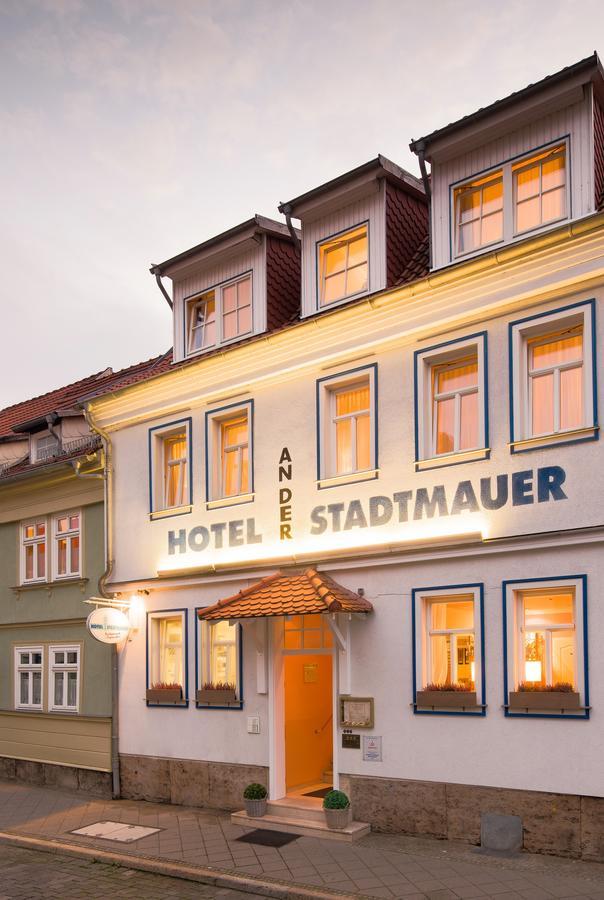 Hotel An Der Stadtmauer Mühlhausen Exteriér fotografie